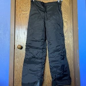 Black Snow Pants (Unisex)